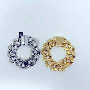 Set of 2Chic Chain Bracelets- NWT